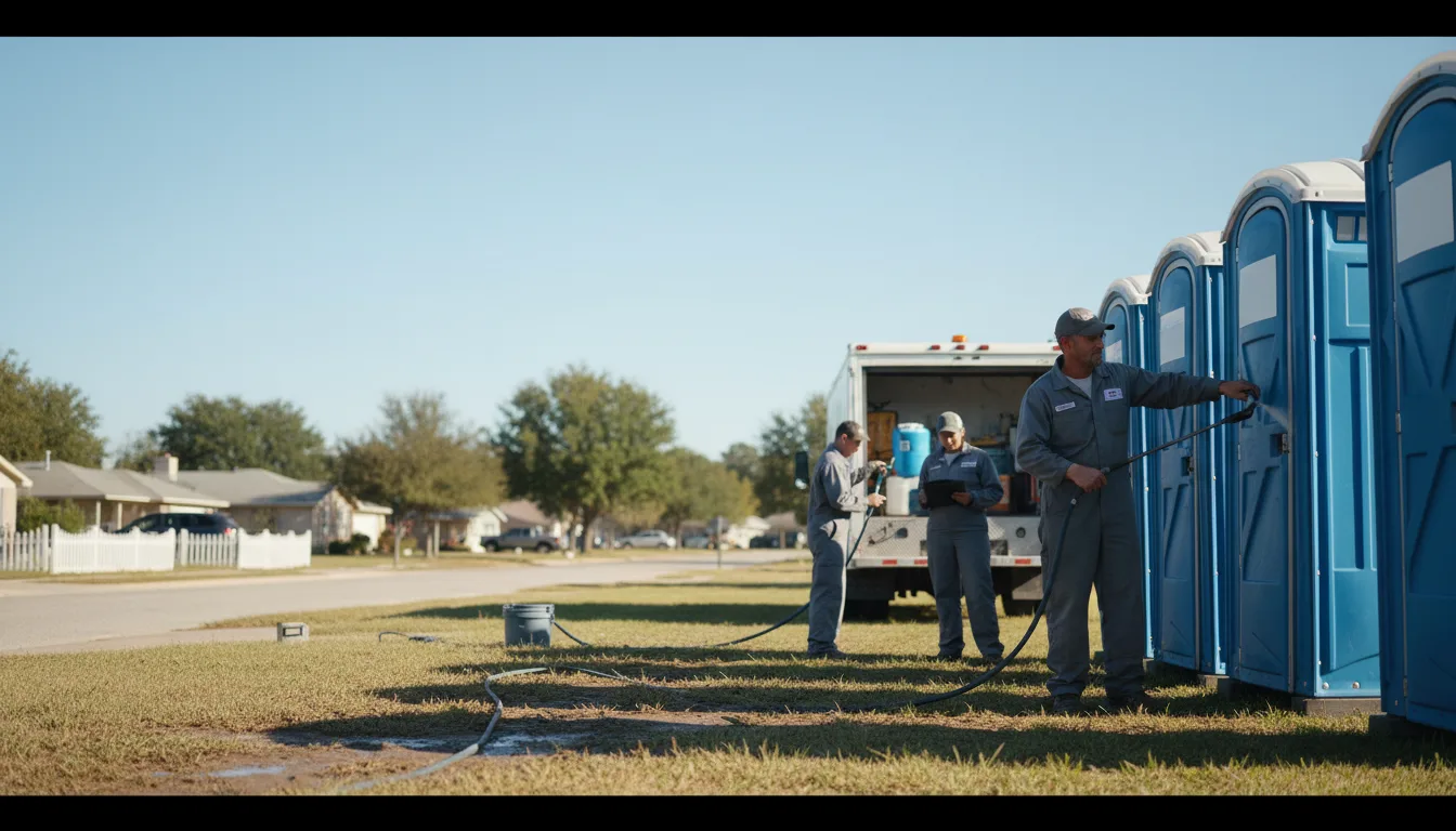 Long-Term Portable Toilet Rental in Mount Perry, OH near me